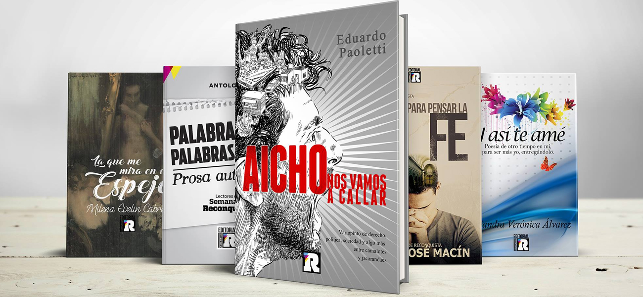 Escritores locales presentarán tres libros en la Feria del Libro de Reconquista