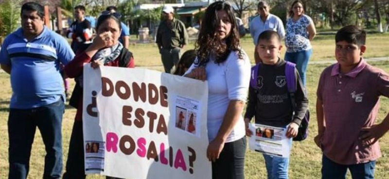 Se cumplen 4 meses de la desaparición de Rosalía y aún se esperan pericias