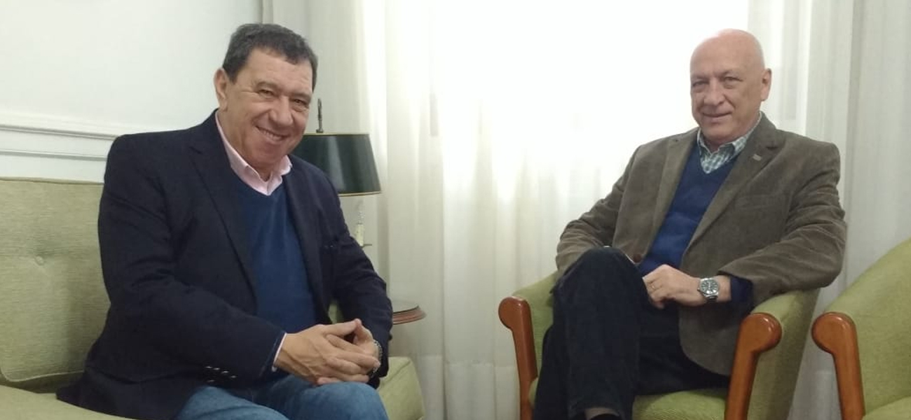 Leandro Chamorro se reunió con Antonio Bonfatti