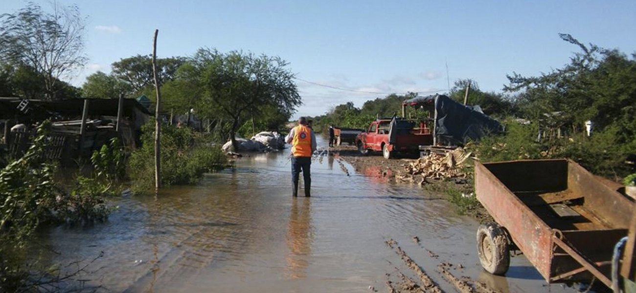 Emergencia hídrica: Michlig confirmó ayuda provincial para siete localidades