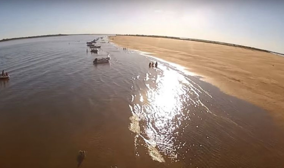 El río Paraná sigue bajando y está en 2 metros de profundidad