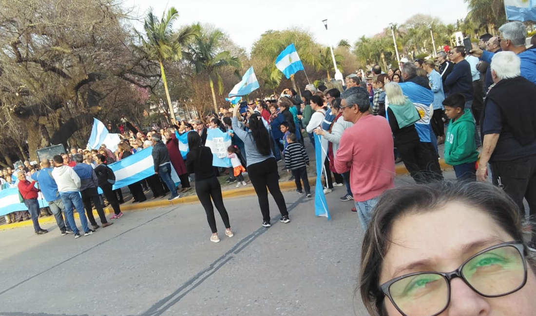 En Reconquista también se manifestaron a favor de Macri