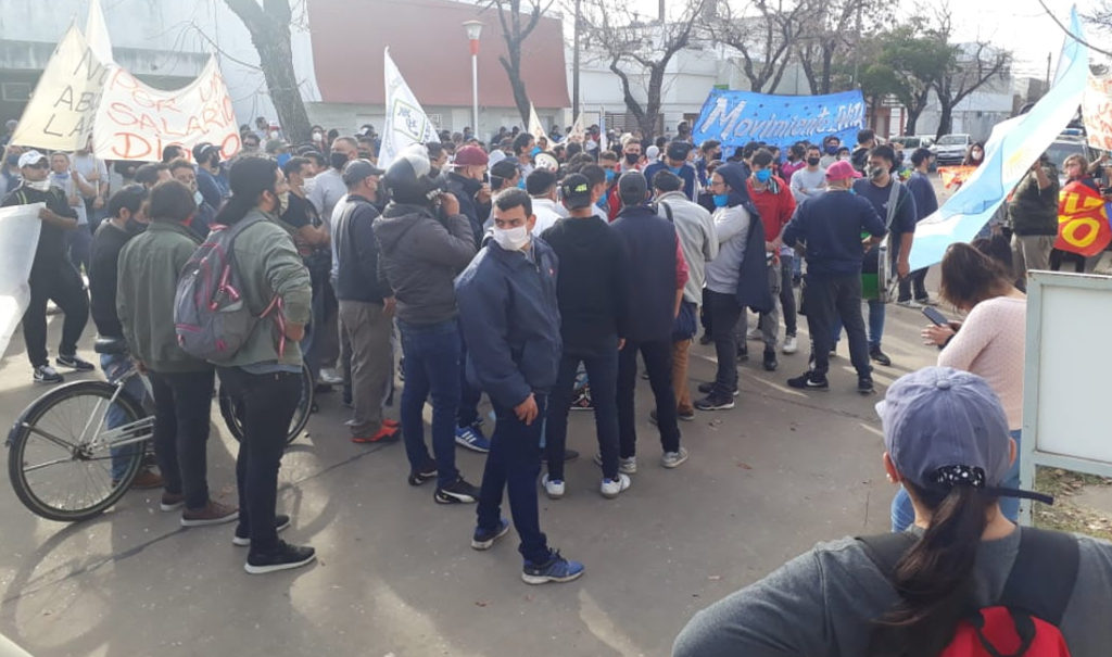 Nueva manifestación a favor de los trabajadores de Algodonera Avellaneda