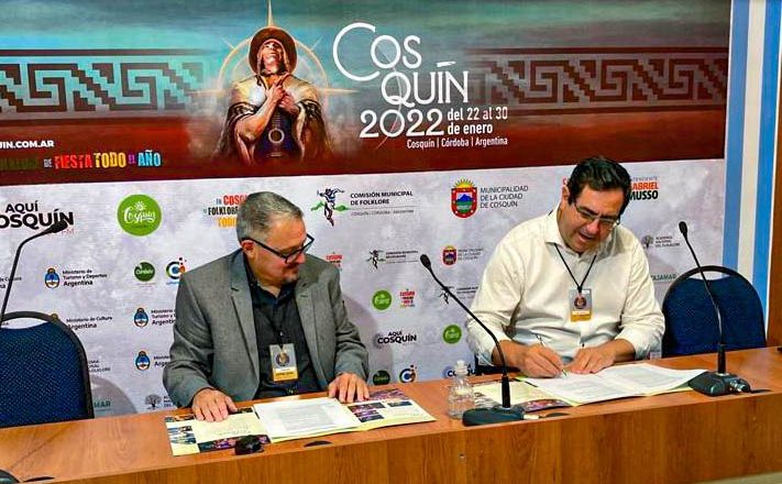 Los Intendentes de Reconquista y de Cosquín firmaron un acuerdo de Cooperación mutual, cultural y turística