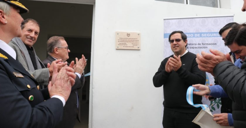 La Provincia inauguró una nueva Escuela de Policía en Reconquista
