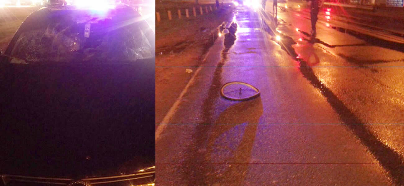 Está grave un ciclista que fue atropellado en Ruta 11 y 47