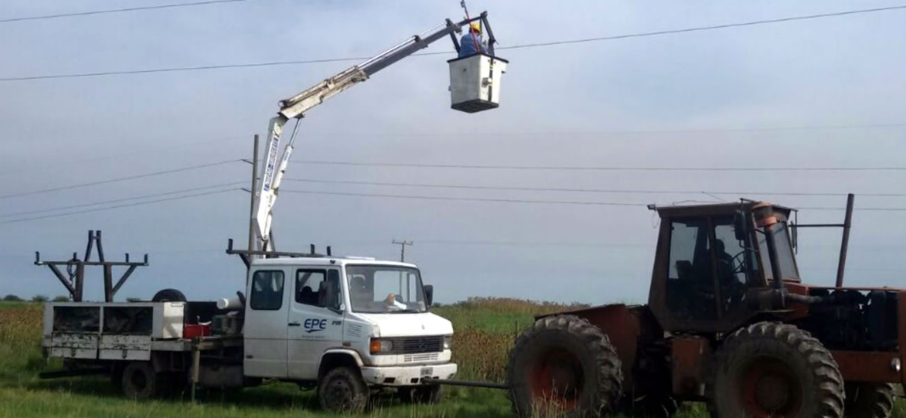 La EPE continúa trabajando para normalizar el suministro eléctrico en zonas rurales tras el temporal
