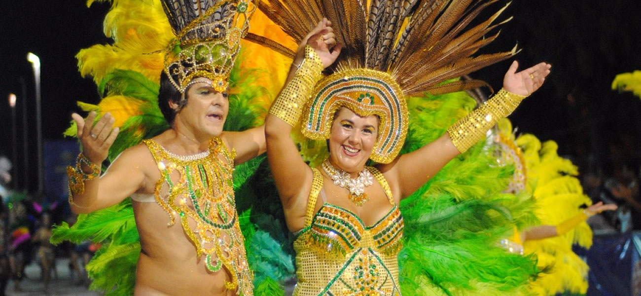 Soledad Zalazar bailó en la última noche de carnavales