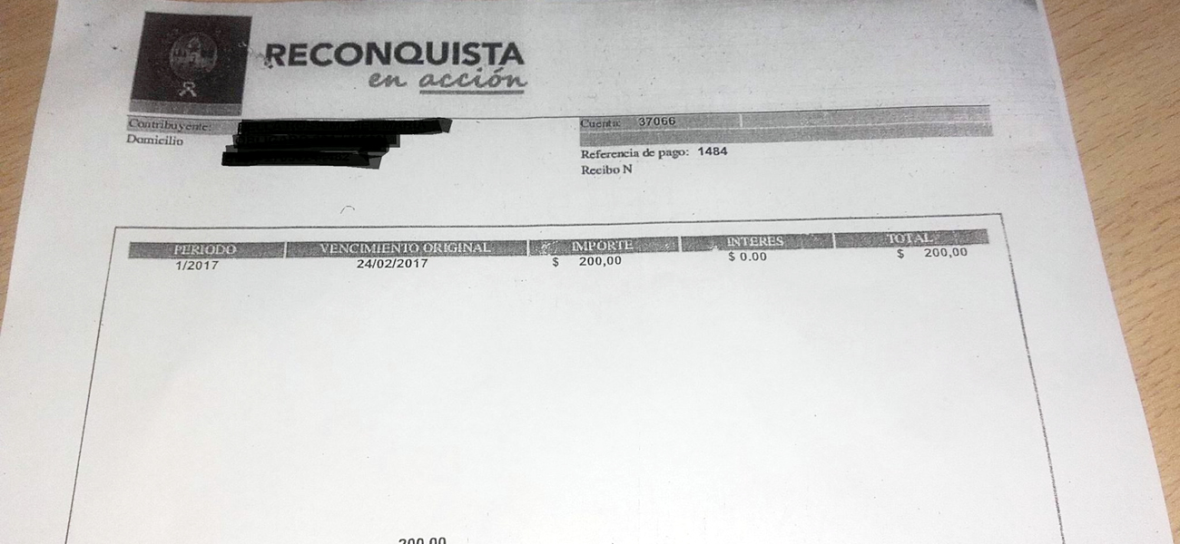 Polémica por las boletas emitidas por el gobierno