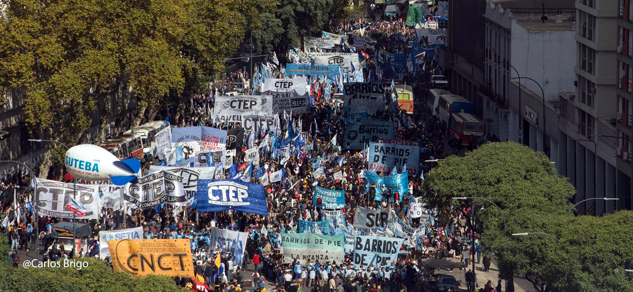 Anuncian multitudinarias marchas sindicales contra el gobierno de Macri y el FMI