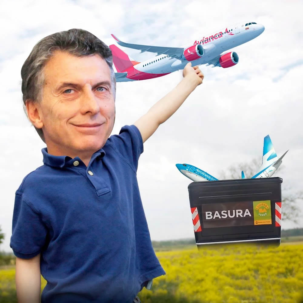Avianca: Di Lello imputó a Macri por irregularidades en la explotación del espacio aéreo