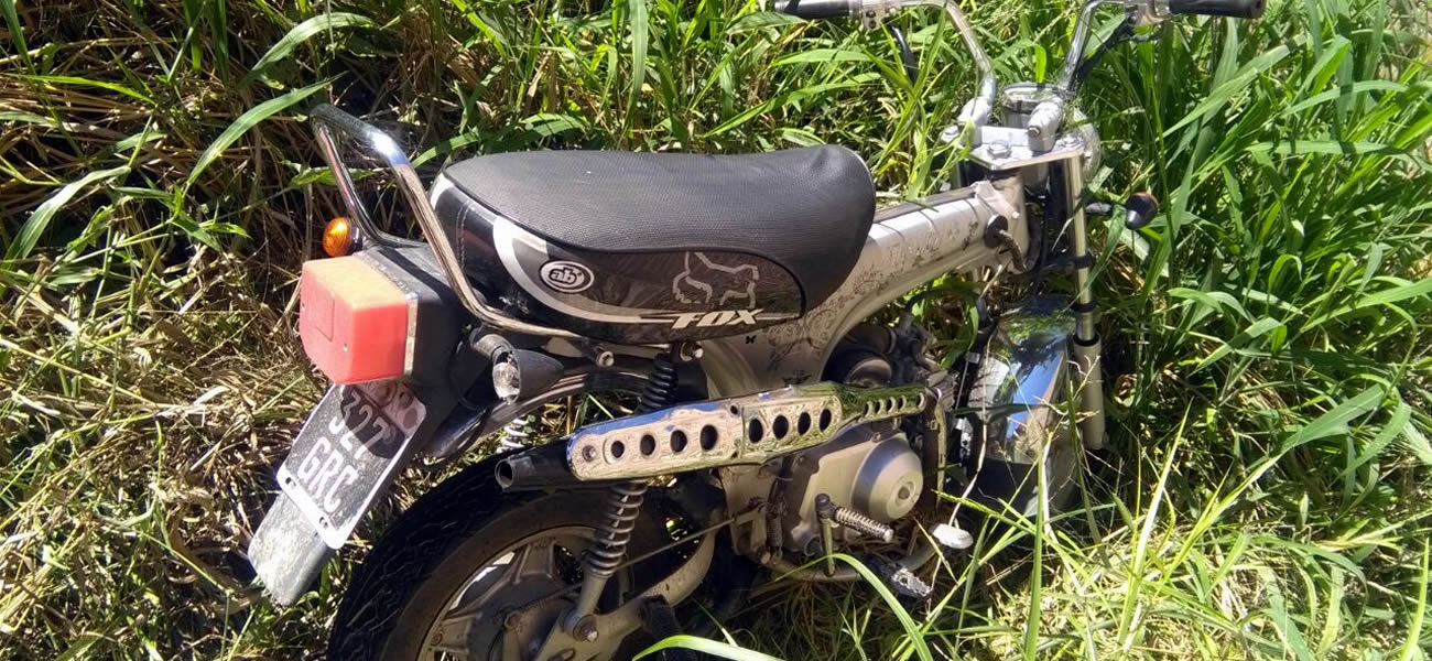 Procedimiento por flagrancia en un robo de moto