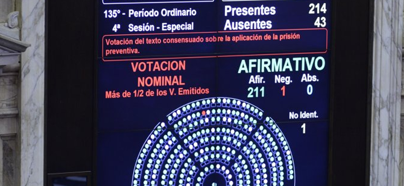 Diputados aprobó y giró al Senado la ley para limitar el 2×1 en los casos de lesa humanidad