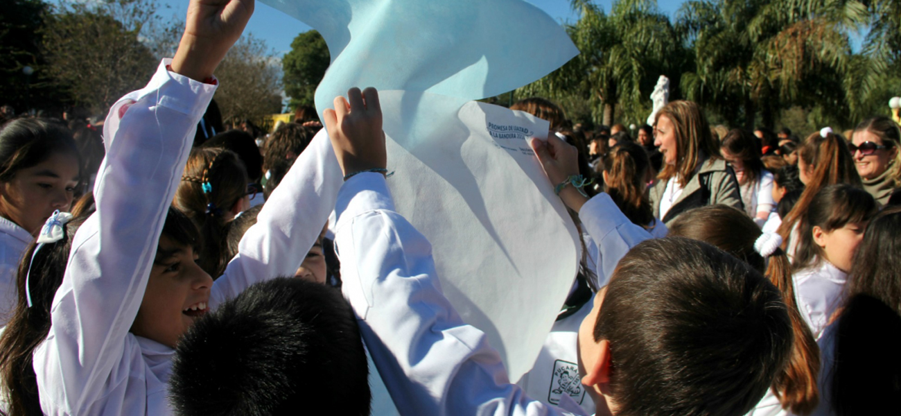 Más de 15 mil alumnos de 4° grado de toda la provincia prometerán lealtad a la Bandera
