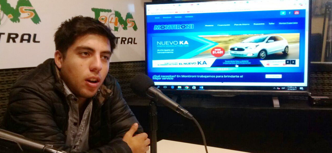 Montironi llegó a Reconquista con importantes promociones