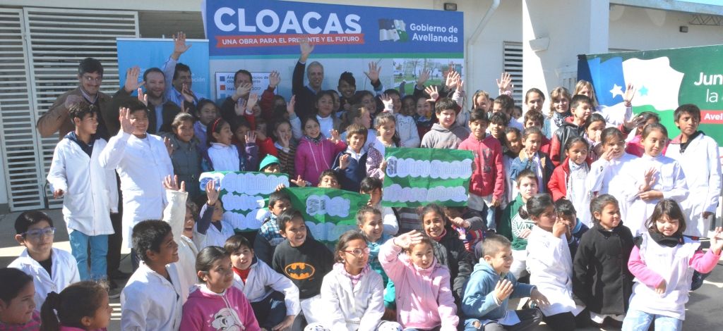 Inauguraron la extensión de la red cloacal para 5 barrios en Avellaneda