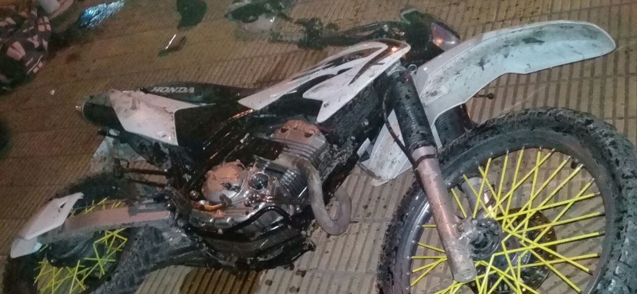 Murió un motociclista tras chocar con una camioneta