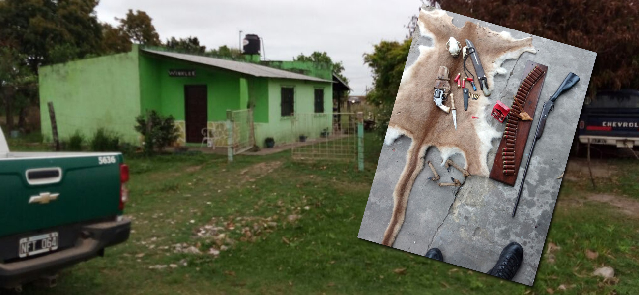 Subió fotos a Facebook con pumas cazados y lo detuvieron