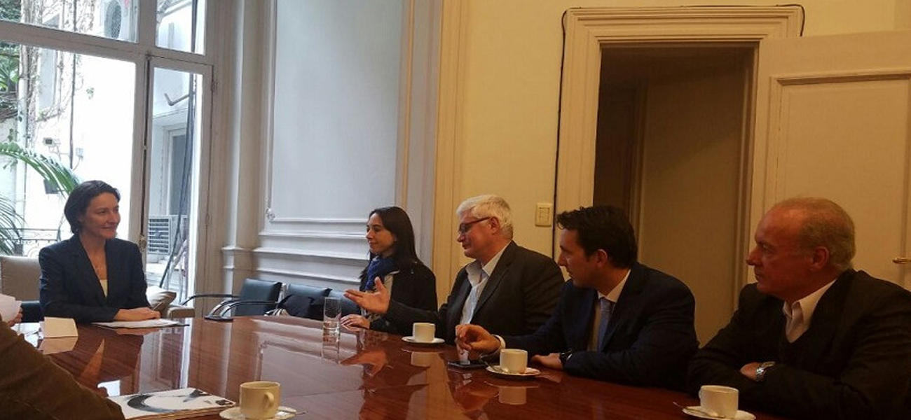 Zorzón estuvo reunido con autoridades nacionales