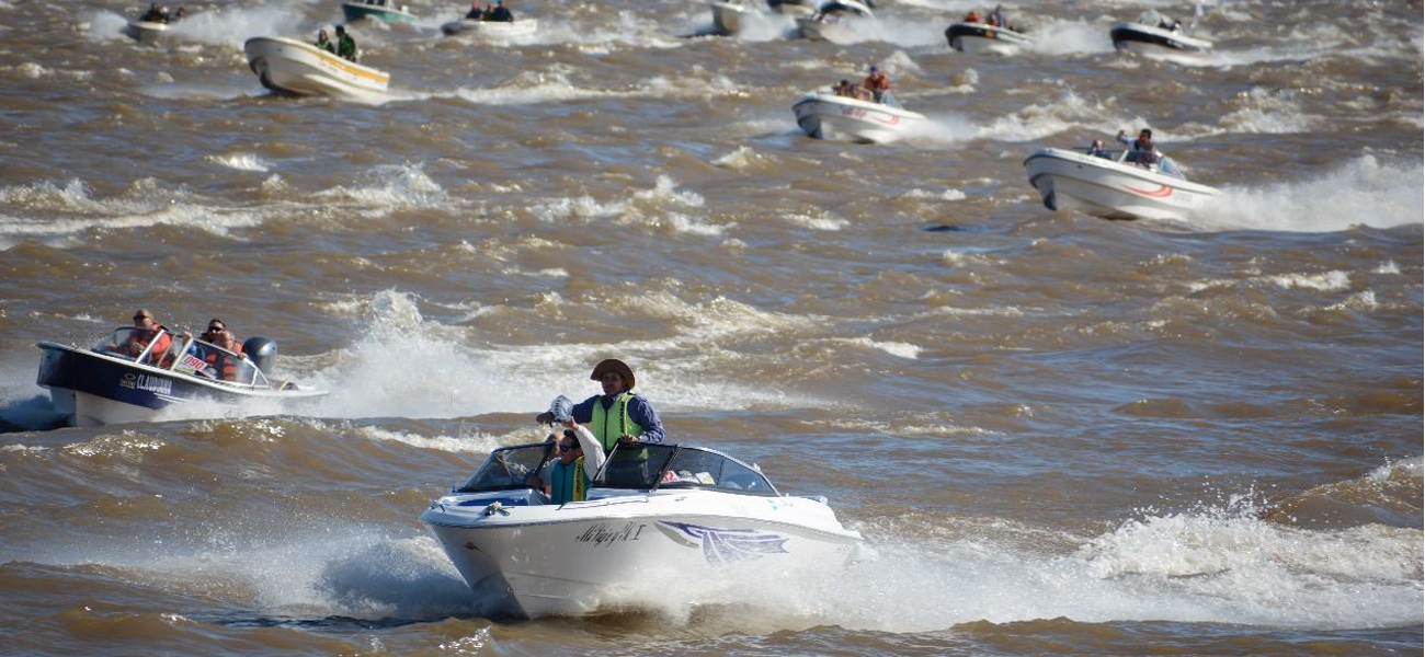 Así se vivió la largada del 30° Concurso de Pesca del Surubí