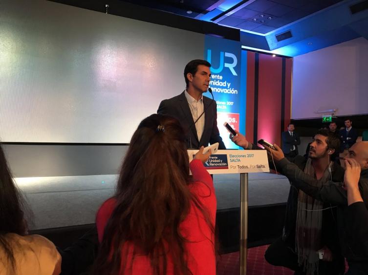 Salta: Urtubey reconoció la derrota y felicitó a Macri