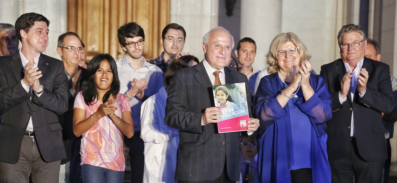 Lifschitz presentó el proyecto de Ley de Educación de Santa Fe