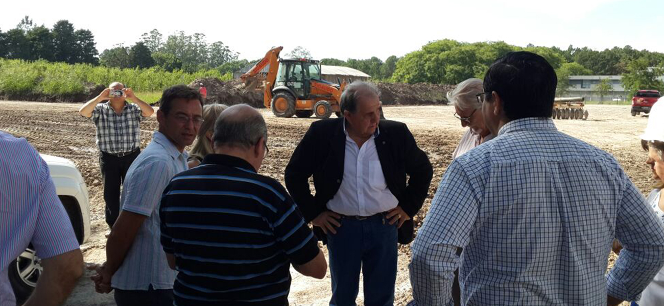 Morini garantizó que el profesorado tendrá acceso pavimentado