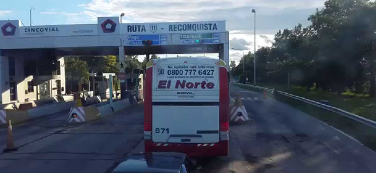 No cobran peaje hoy en Reconquista