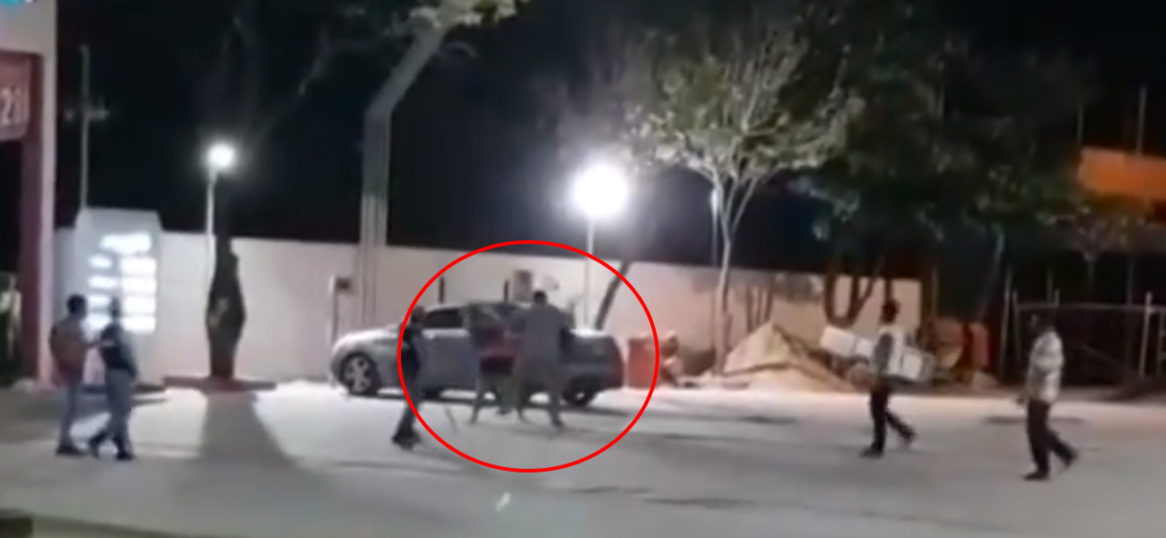VIDEO – Un concejal formoseño atacó a palazos a una mujer