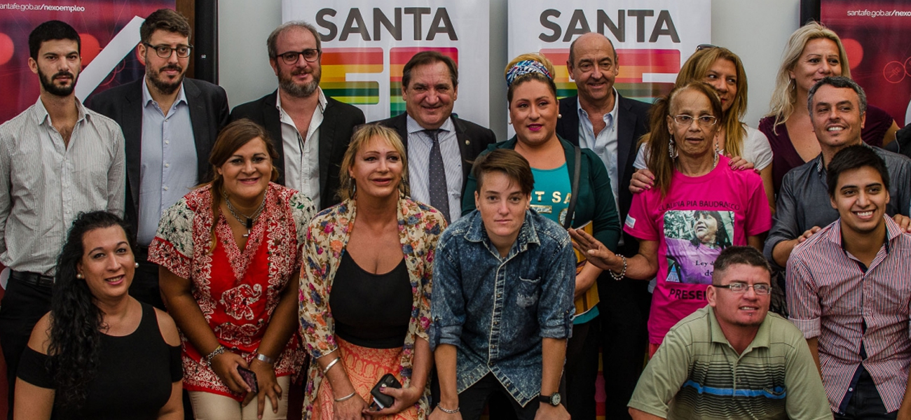 La provincia firmó un convenio de promoción del trabajo decente para el colectivo LGTBI