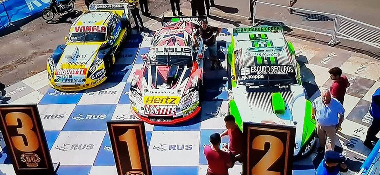 Carrerón y podio para Ricardo Degoumois