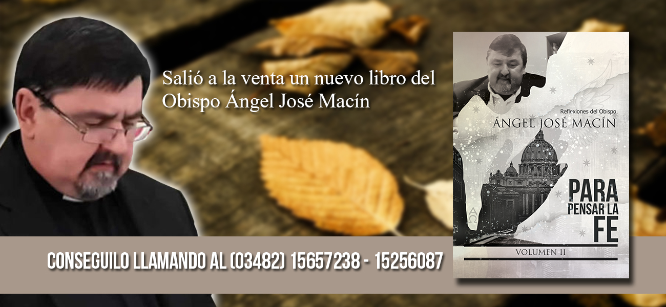 El Obispo Macín presenta su libro en Avellaneda