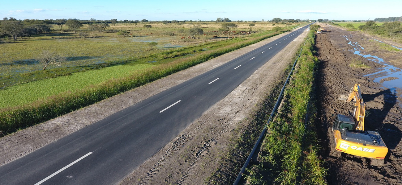 Plan del Norte: avanza la repavimentación del acceso a La Gallareta