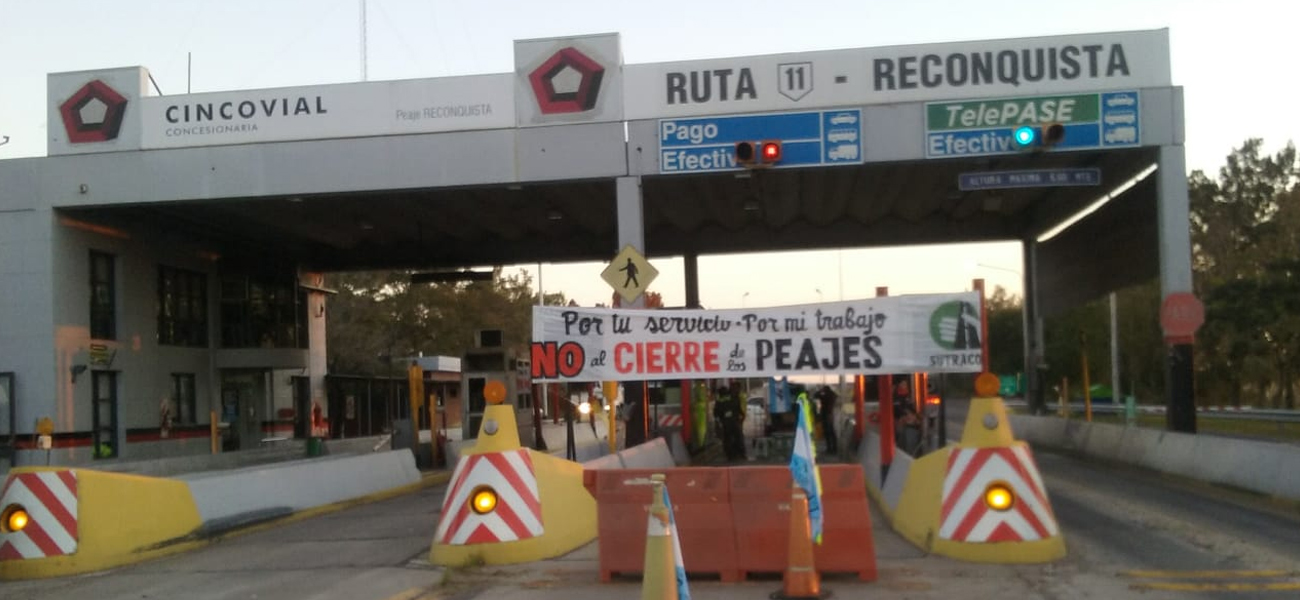 Ya no se cobra peaje y las 120 familias quedan en la calle este viernes