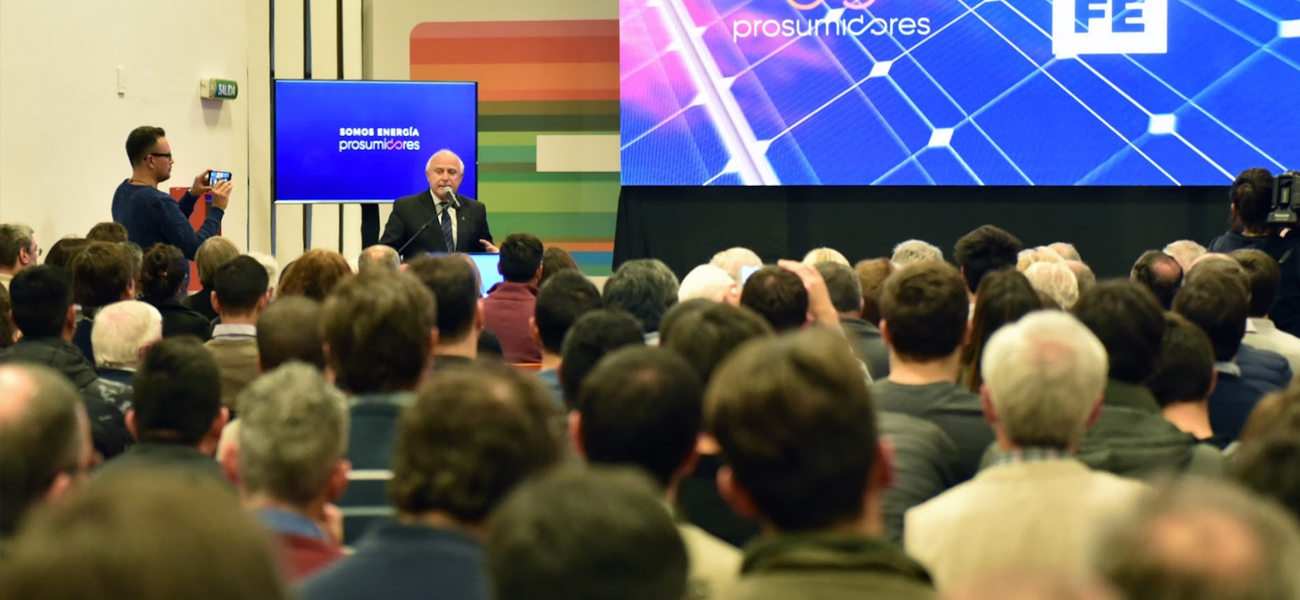 Lifschitz presentó la edición Prosumidores 2020, para incentivar la generación de energías renovables
