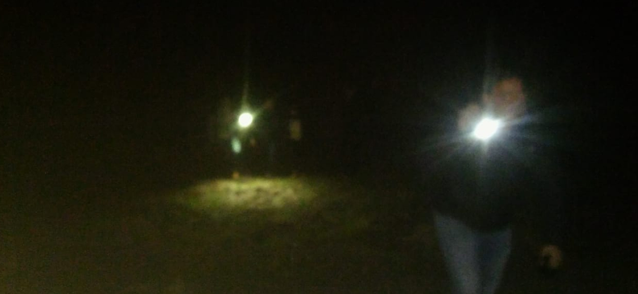 Hallazgo: suspendieron el operativo y retomarán al amanecer