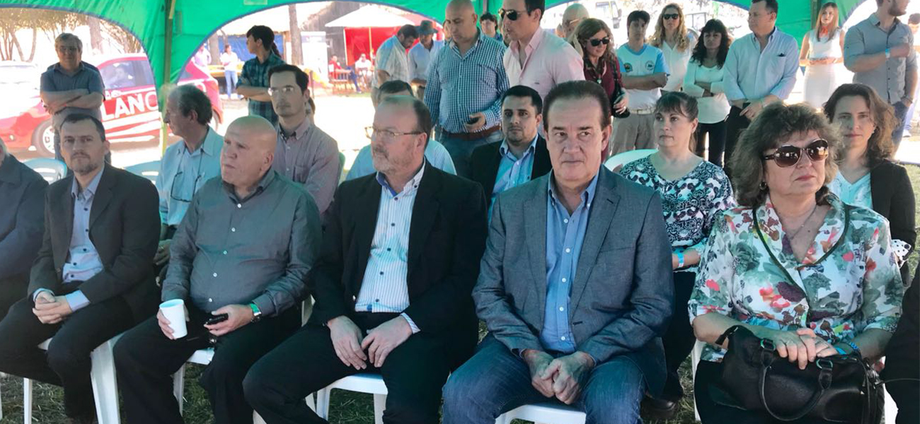 Marcón acompañó la apertura de la ExpOcampo