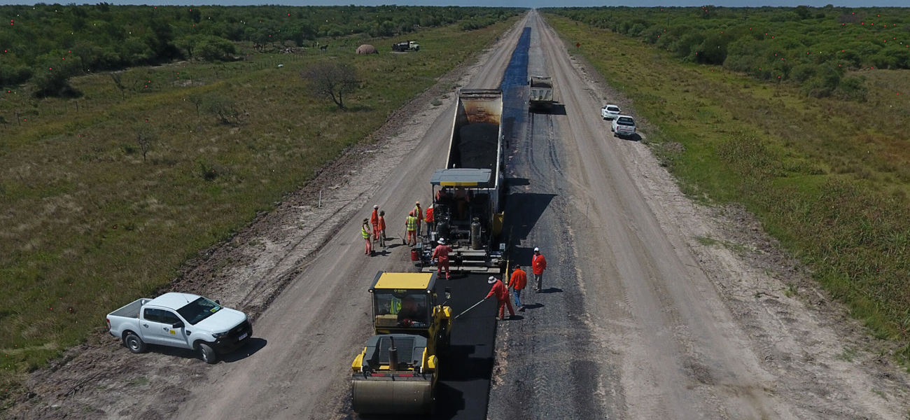 Plan del Norte: la provincia avanza con la pavimentación del acceso a La Sarita