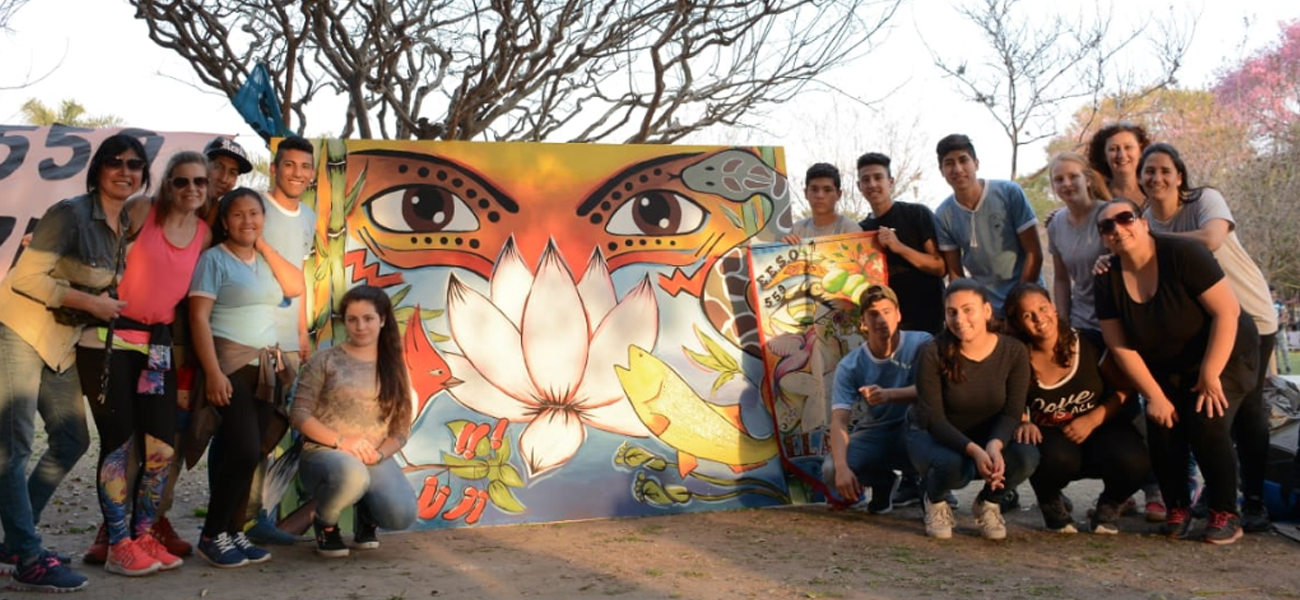 Muestra de murales del Jaaukanigás