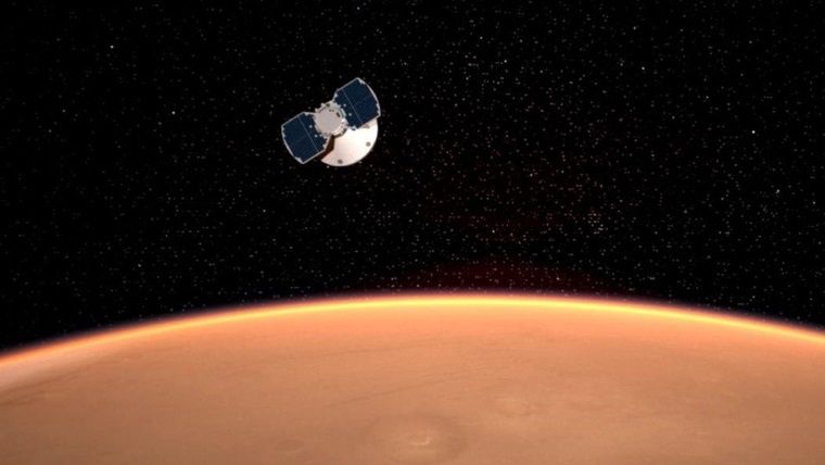 El módulo InSight de la Nasa aterrizó con éxito en Marte: mirá la primera foto