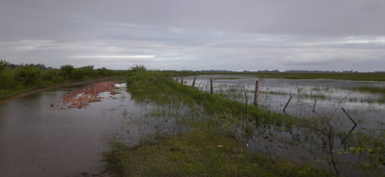 Por las inundaciones se suspendió la Fiesta de la Costa en Las Toscas