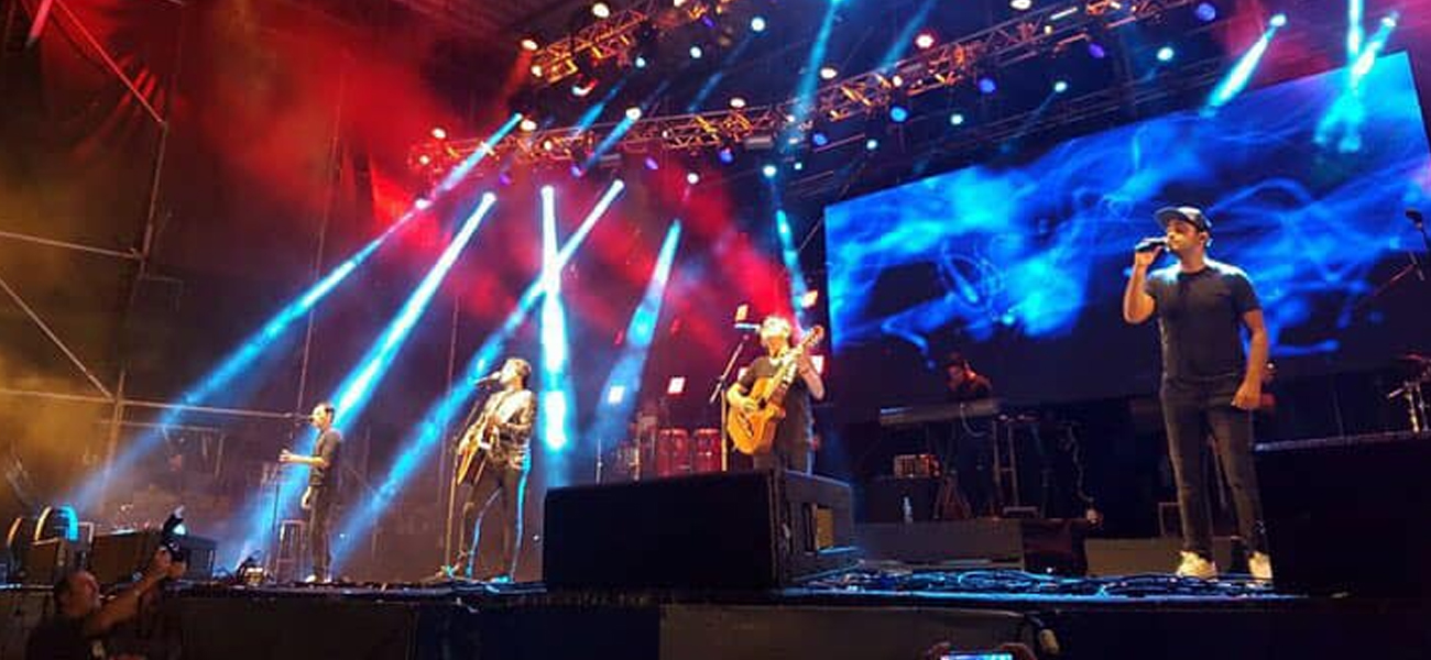 Los Nocheros: gran show pero disminuido por los problemas de sonido