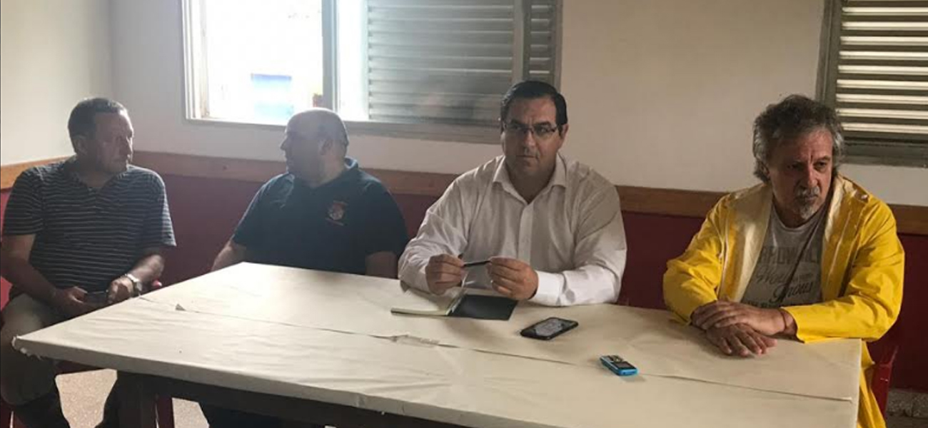 Vallejos presidió la reunión de Protección Civil