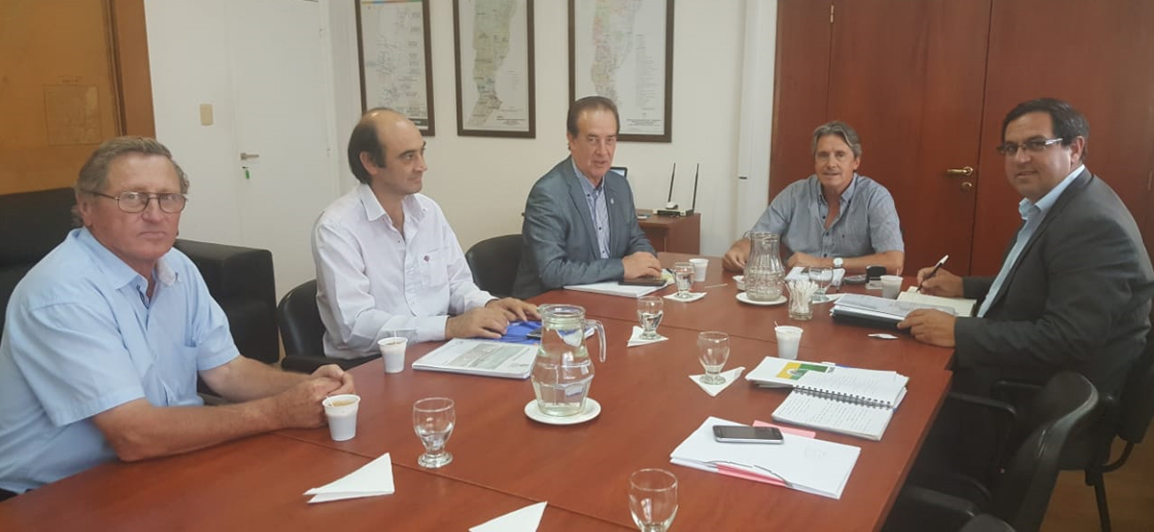 Marcón y Garibay analizaron la financiación de proyectos de cloacas