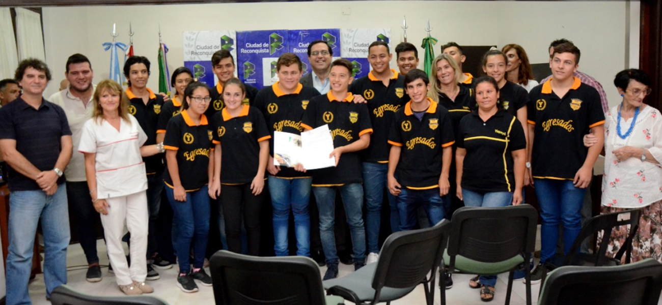 Reconocieron a estudiantes en acción de la Escuela Yapeyú