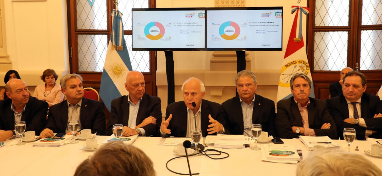 Lifschitz presentó el proyecto de ley provincial de creación del Consejo Económico y Social