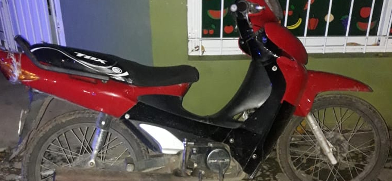 El Comando de Avellaneda encontró una moto abandonada