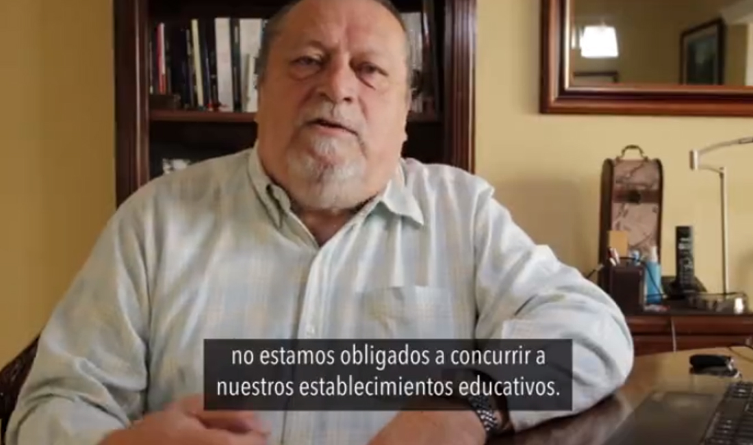 Bayugar asegura que los docentes «no tienen obligación» de ir a las escuelas durante las vacaciones de invierno