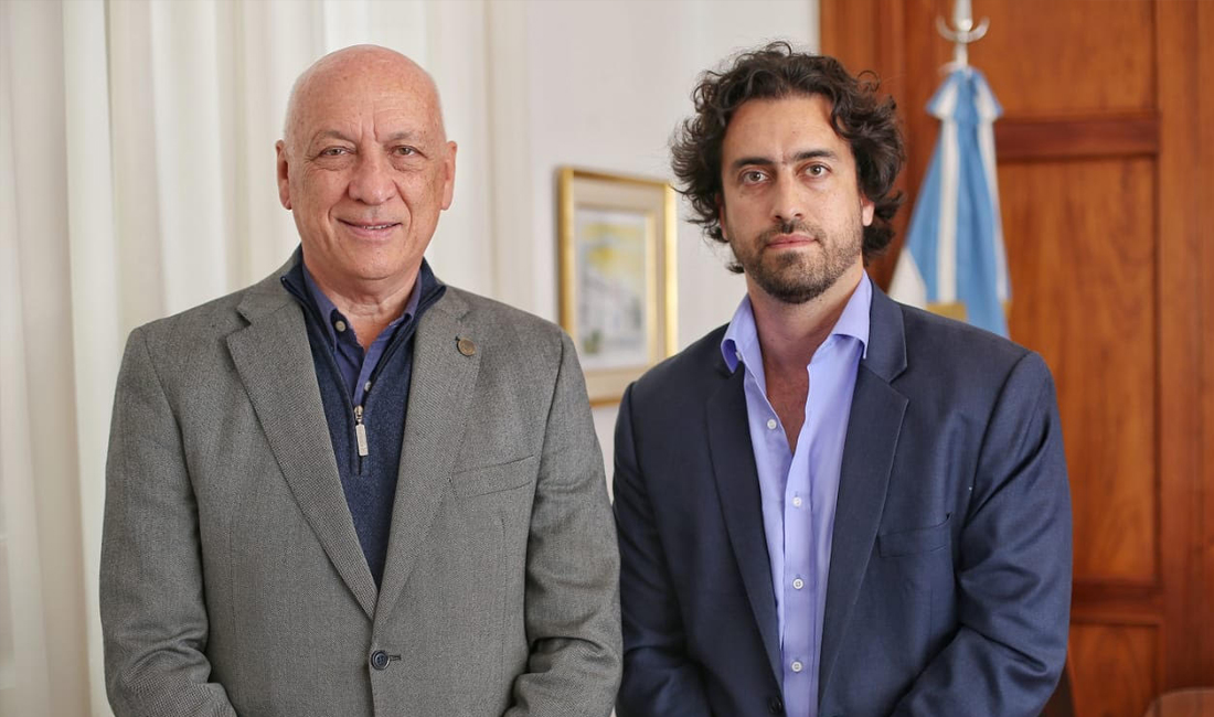 Sebastián Cáceres se sumó a la campaña de Bonfatti