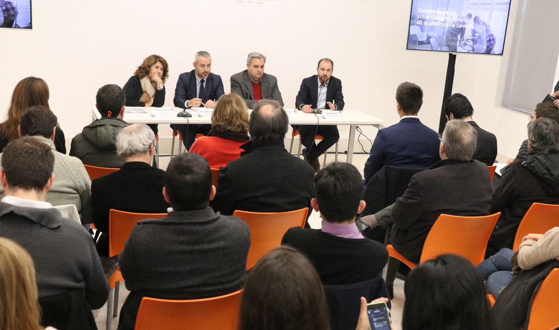 El organismo de cooperación internacional OCDE realizará un estudio sobre gobierno abierto de la provincia